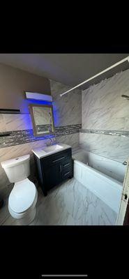 After ( bathroom remodel)