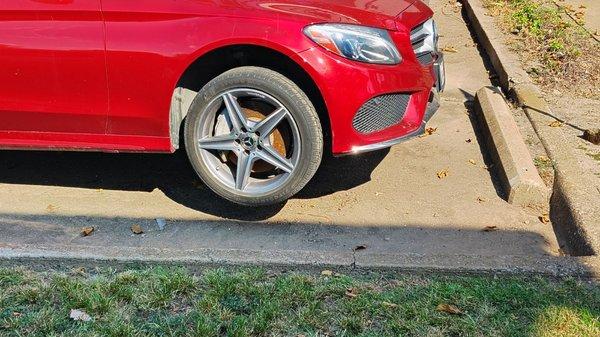 Been sitting on the Jack stand since last Friday.