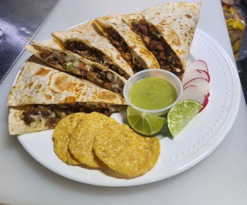 Flour quesadilla!