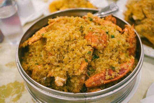 Lobster with sticky rice