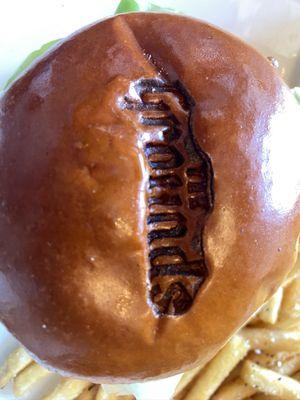 Fun branding on the bun!