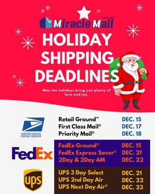 Miracle Mail Print and Business Center- UPS, FedEx, USPS