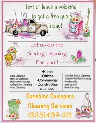Sunshine Sweepers Cleaning Services