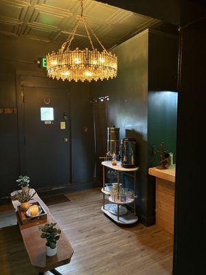 Inside Urban Haven (yoga and massage studio) -- Monday, 5 May 2025