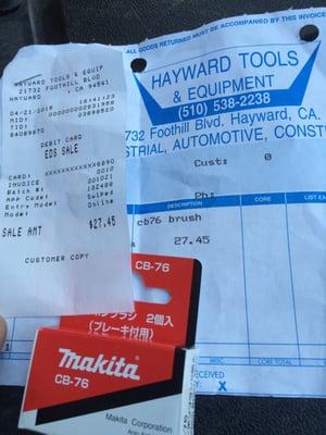 Hayward Tool & Equipment