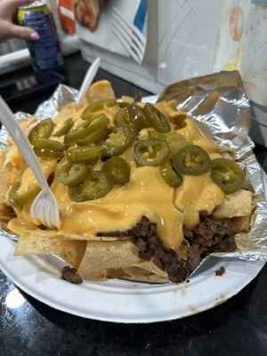 steak nachos