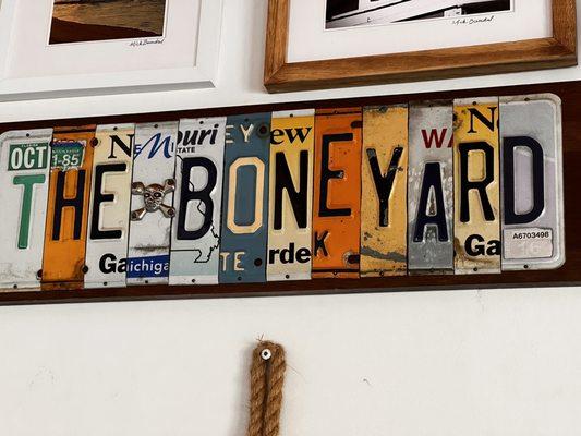 Sample of the awesome art on the walls