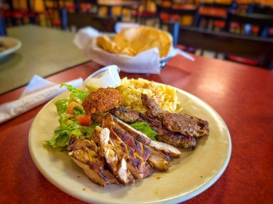 The Business Lunch Special with a little of everything