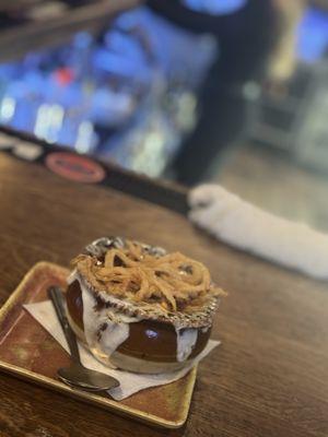 French onion soup is delicious