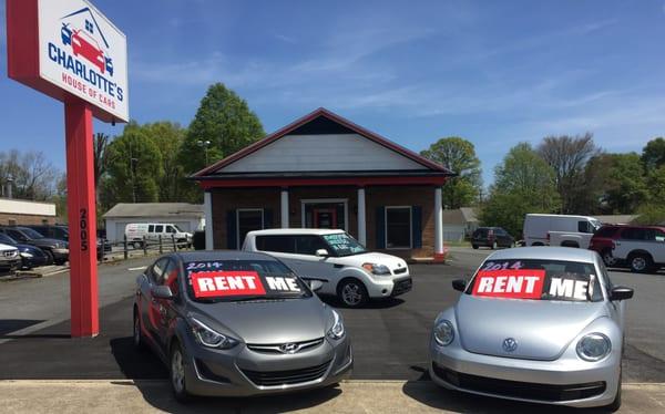 Now Renting Cars. Daily Rates Range from $34.99-$44.99