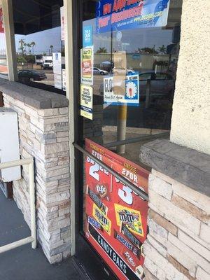 The sign says ten minute break, but it has been 22 minuets