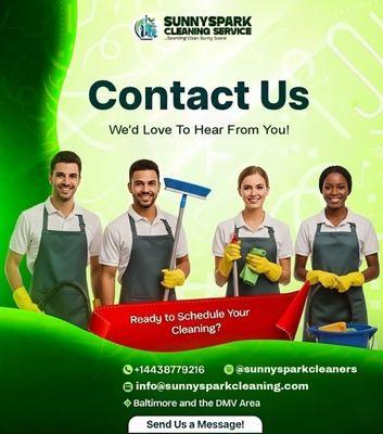 SunnySpark Cleaning Service