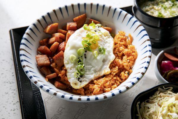 Spam Kimchi Fried Rice