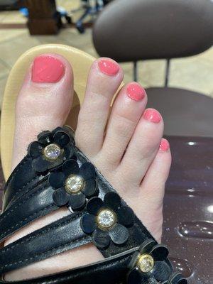 Chunky wrinkled polish, polish on my skin, it took two hours to achieve this?