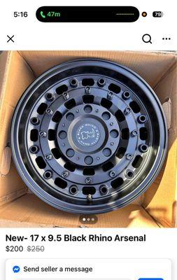 New wheel for my Toyota 4 runner