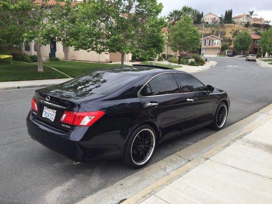 My blue 2009 Lexus ES 350