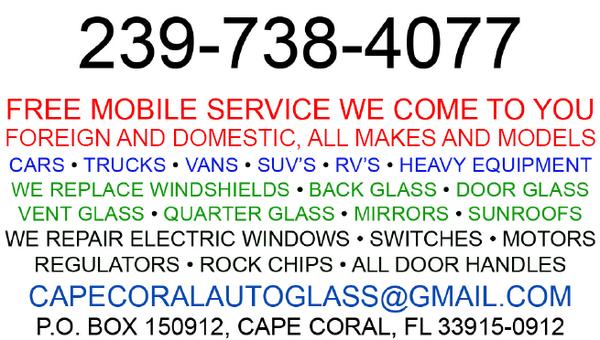 Cape Coral Auto Glass