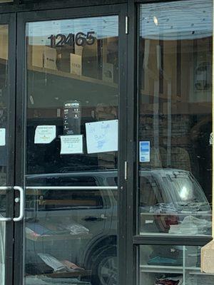 The sign in question..