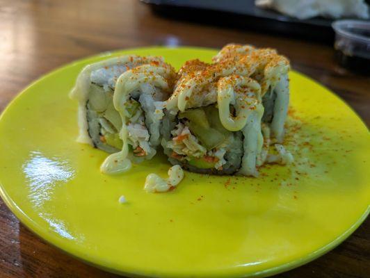 Lunch at Rockin' Rolls Sushi Express, Charlotte