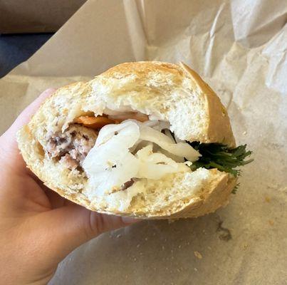 Sandwich #4: Xíu Mai/Meatballs