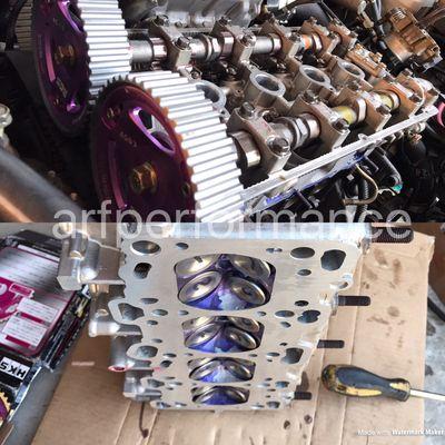 1000 hp head set up evo 9 using the best in the industry