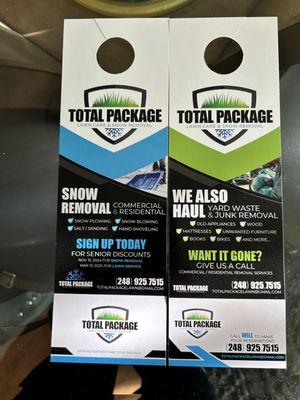 Total Package Lawn Care & Snow Removal