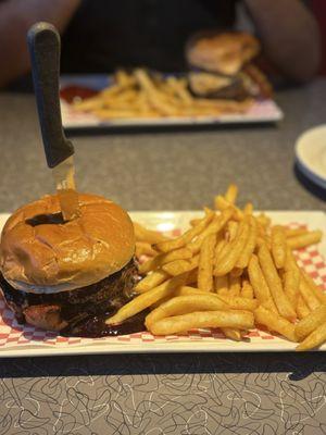 Blueberry Cheesecake Burger