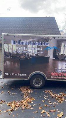 Blue Mountain Hardwood Floor