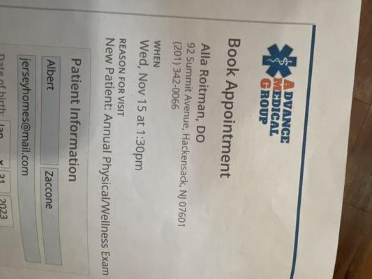 Holy Name Physicians Advance Medical Group