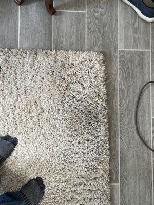 Filthy after he left.