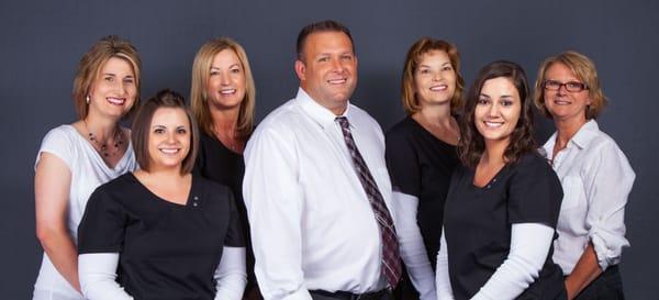 Dr. Chris Kania and his expert dental team.