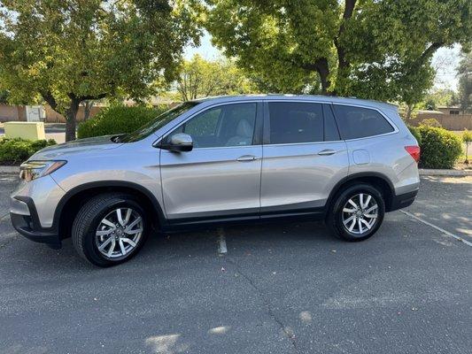 2019 Honda Pilot after detailing.