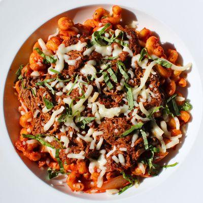 Beef Birria Pasta Bowl