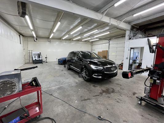 Front camera alignment