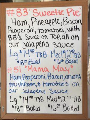 Cecil's Take N Bake Pizza