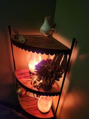 In the head spa room