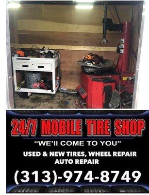 24/7 Mobile Tire shop