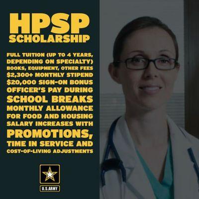 Scholarship information.