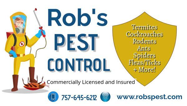 Rob’s Pest Control