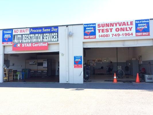 Sunnyvale Smog Test Only