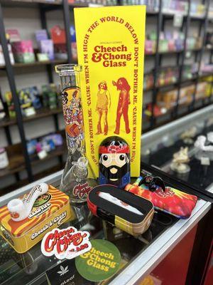 Cheech and Chong Glass