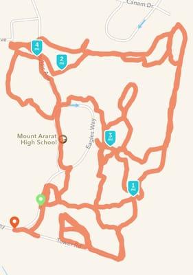 Mt. Ararat High School Trails
