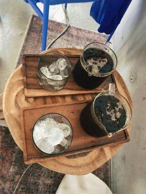 Iced Pour overs (Tanzania Itumpi by Hatchet Coffee)