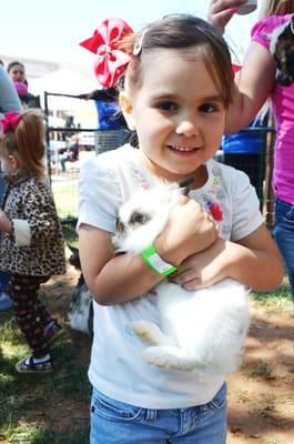 Free petting zoo. Always a big hit!