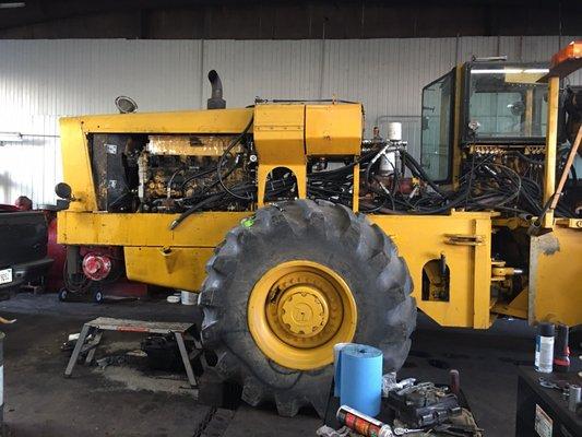 If it's diesel powered we will fix it