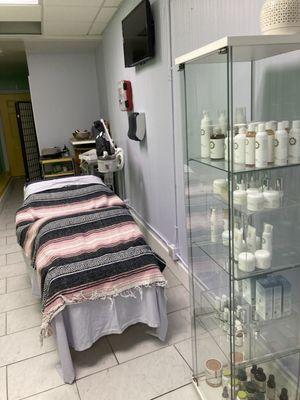 two treatment rooms for private sessions