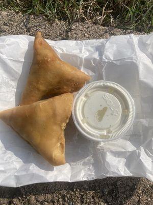 Chicken and Vegetable Samosa