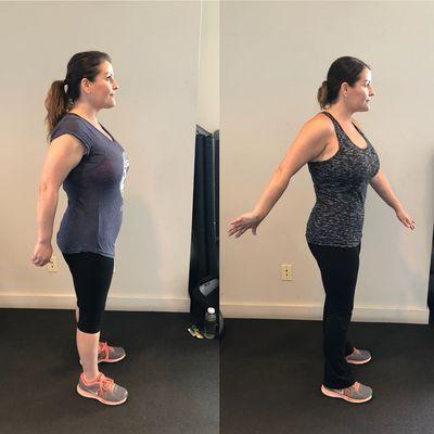 Client results after 8 weeks