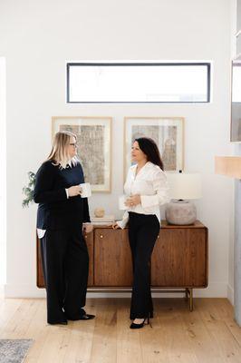 Leslie and I balance each other's strengths to deliver a seamless, client-focused experience from start to finish.