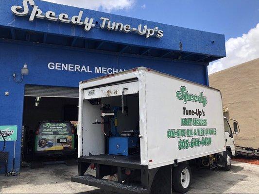 Talk about convenient, on site oil changes?? Yes, please!